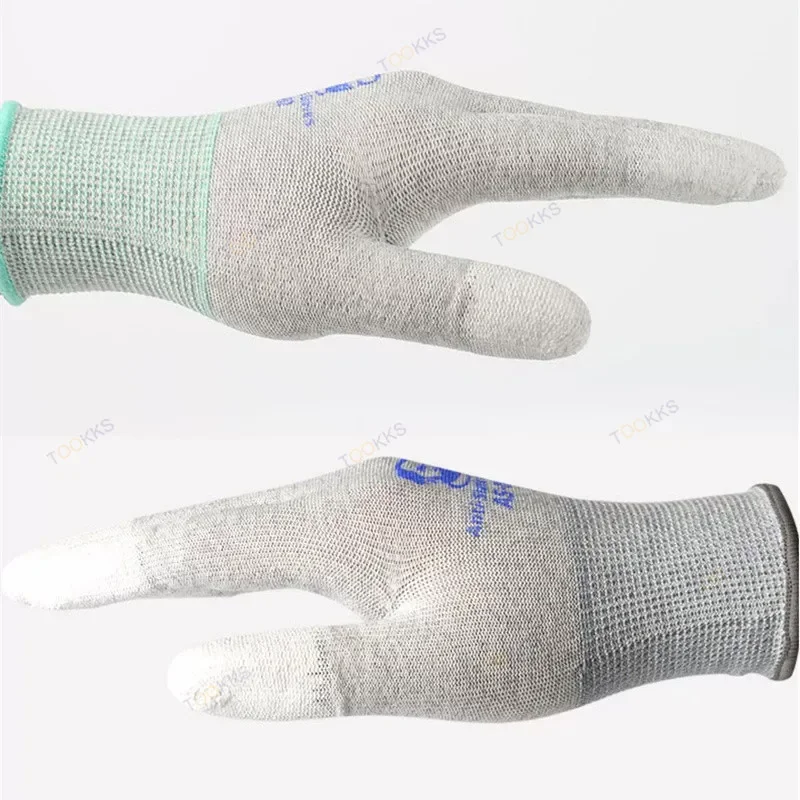 MECHANIC AS02 Elasticity Non-Slip Carbon Fiber Gloves for Phone Electronic Parts Repair  Anti-static Protective  L/M Size Gloves image 5