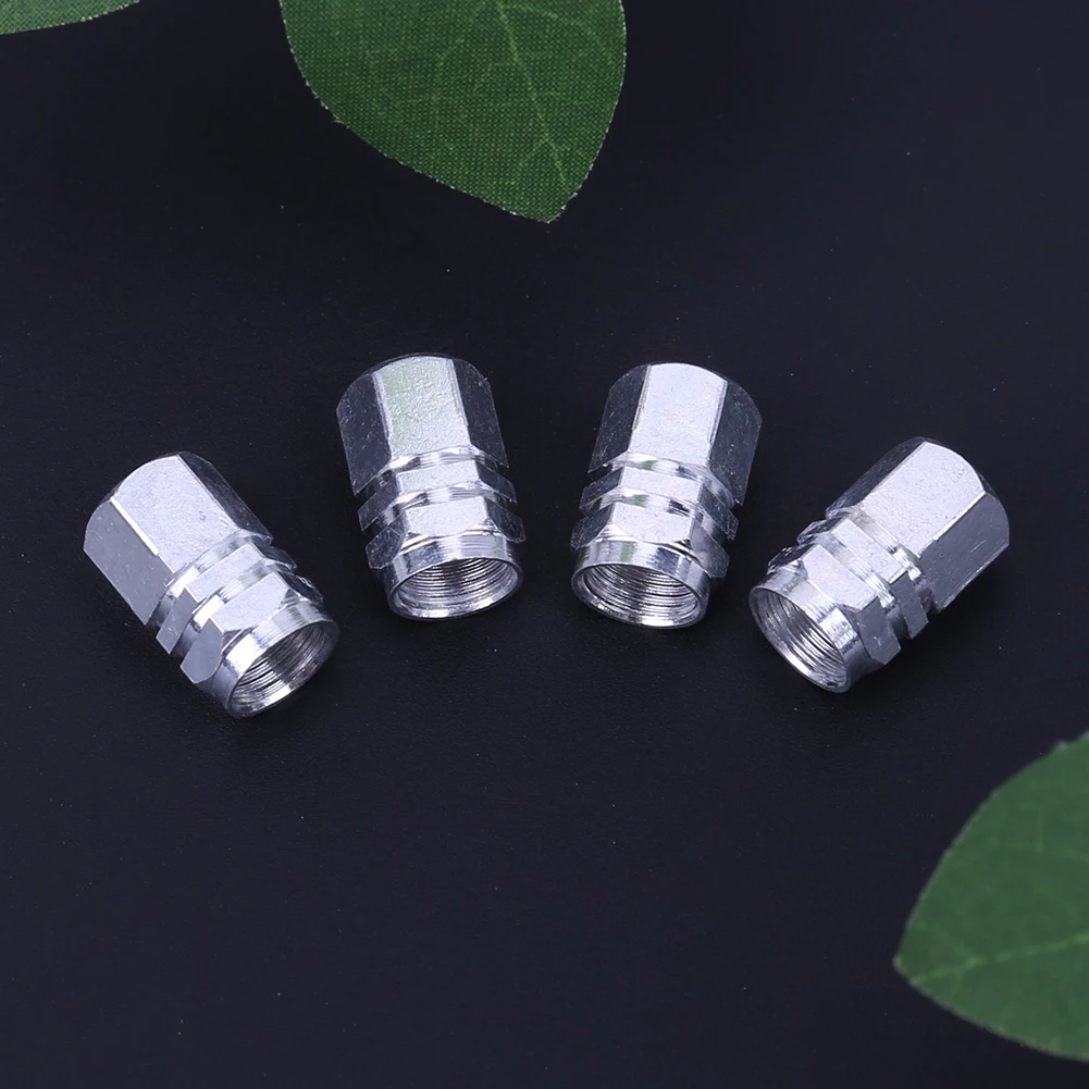 20/4pcs Aluminum Alloy Tire Stem Valve Caps Car Wheel Tire Valve Air Caps Stem Covers High Quality Universal Car Dustproof Caps