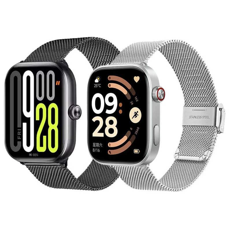 Metallarmbänder für Redmi Watch 5 6 Ersatzarmband für Redmi Watch 4 Armband Correa Uhrenzubehör