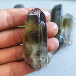 Natural Smoky Quartz Crystal Stone Lemurian Stone Energy Healing Reiki Specimen Mineral Irregular Beads Home Decoration Stone
