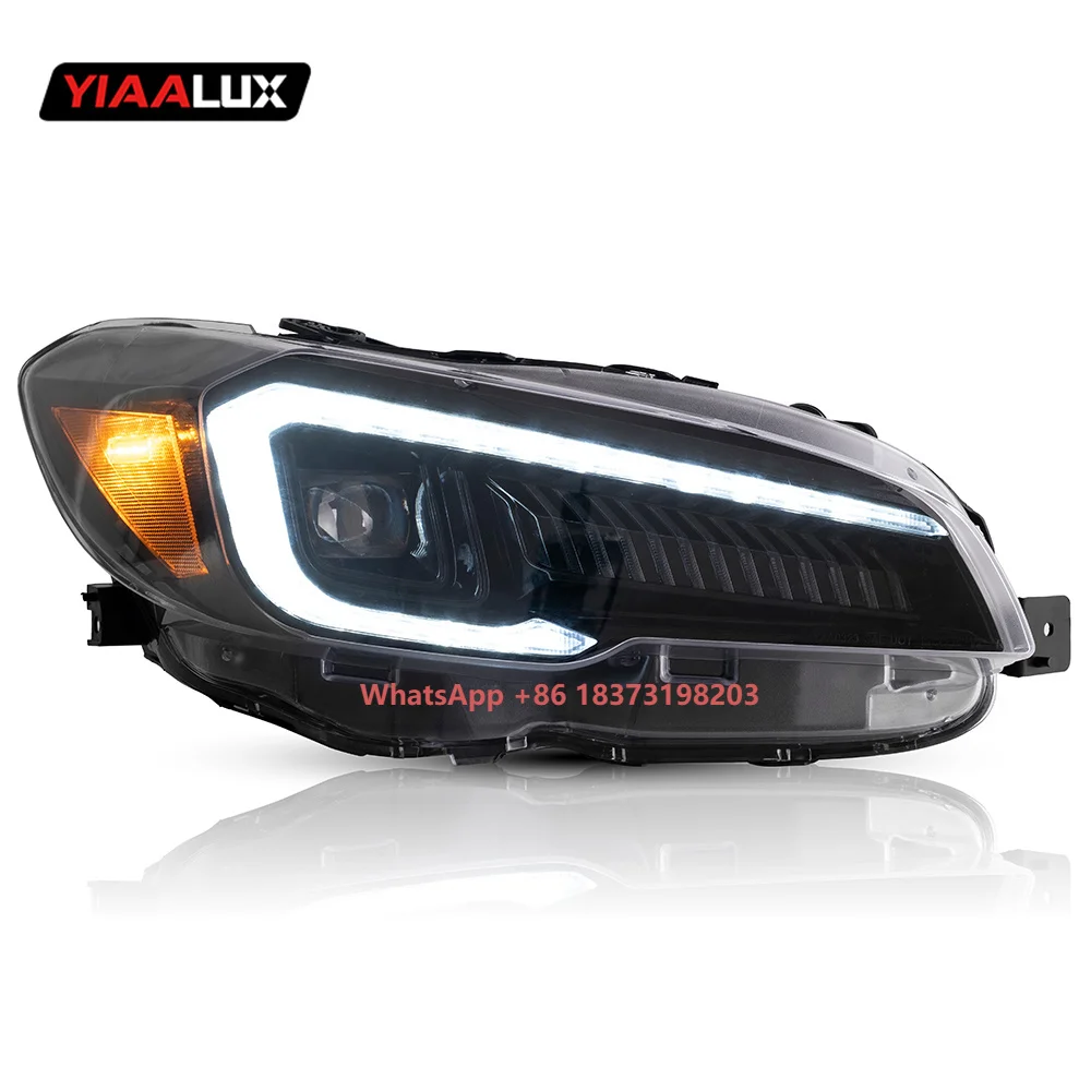 

Vland Car Accessories LED With Sequential & Welcome Breathing DRL Head Lights Headlight for Subaru Impreza WRX 2015-UP