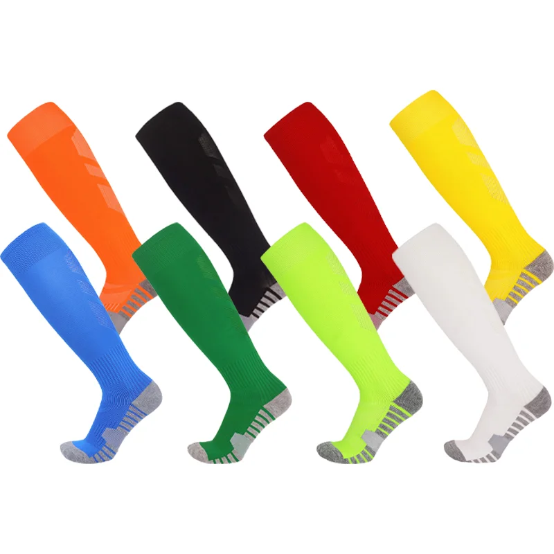 

White Black Stripes Football Soccer Socks For Men Teenages Kids Boys Over the Calf Baseball Rugby Athletic Socks Women Girls