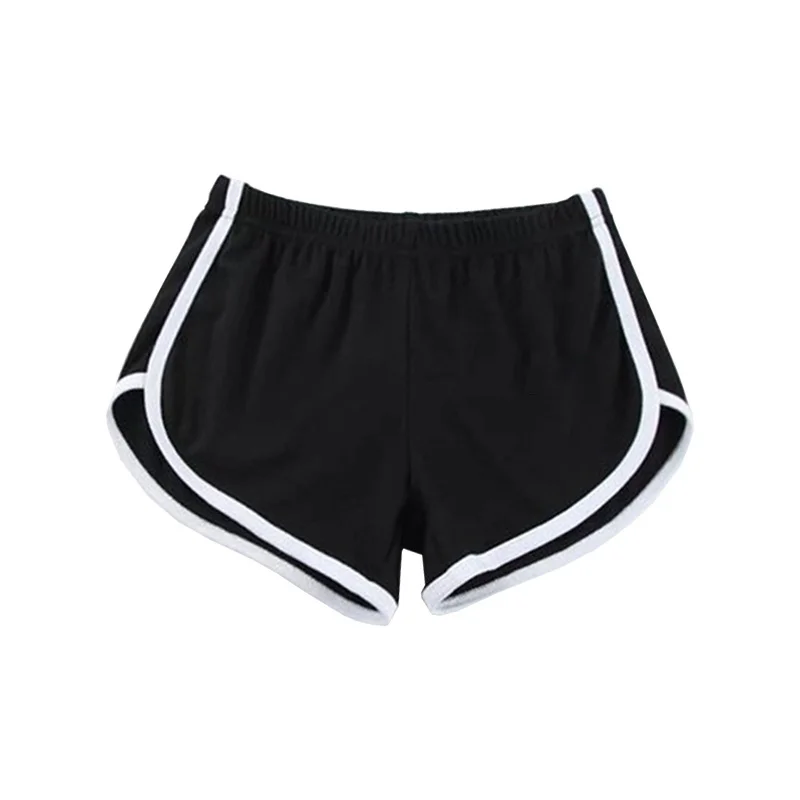 2024 New Fashions Summer Cotton Women\'s Yoga Shorts Mid--Waisted Casual Running Solid 6 Colors Push Up Shorts Sports Gym shorts