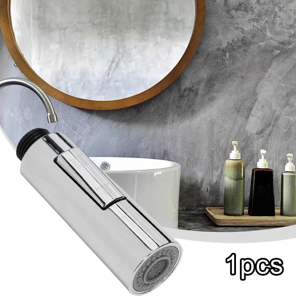Kitchen Pull Out Spray Nozzle G1/2 Male Thread ABS Construction Centralized And Injection Spray Modes Replacement Part