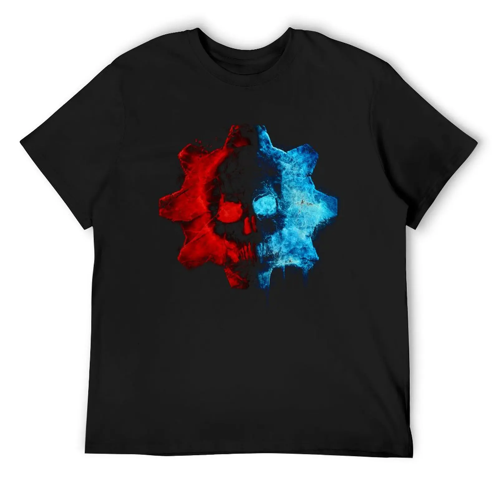 

Fire and Ice Omen Gears T-Shirt baggy shirts plus size tops plus sizes korean fashion Men's t-shirts