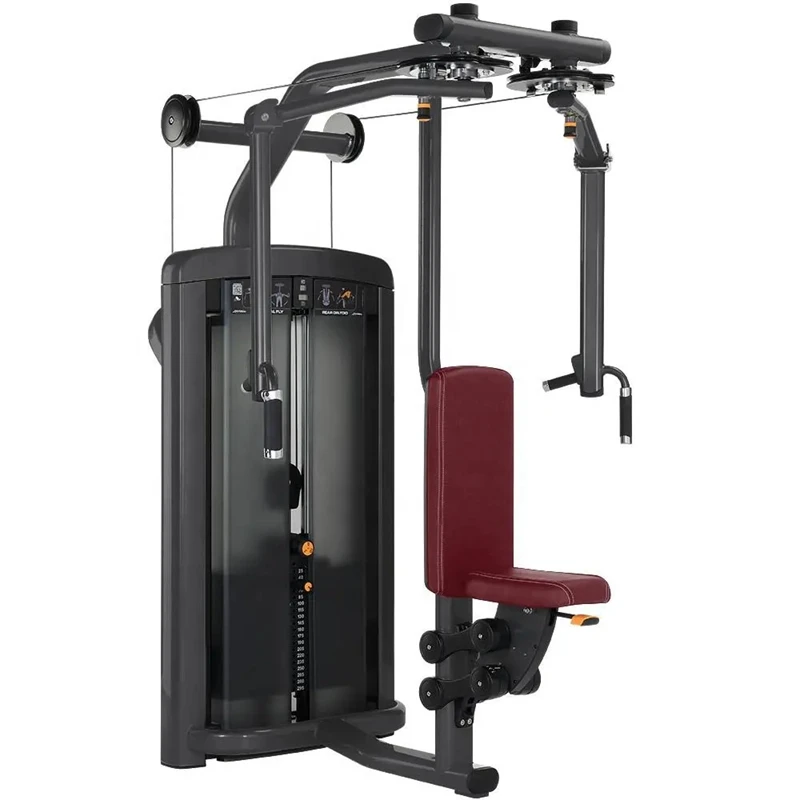 Exercise Bodybuilding Gym Fitness Center Equipment Back Trainer Chest Muscle Building Pectoral Fly Rear Deltoid Pec Deck Machine