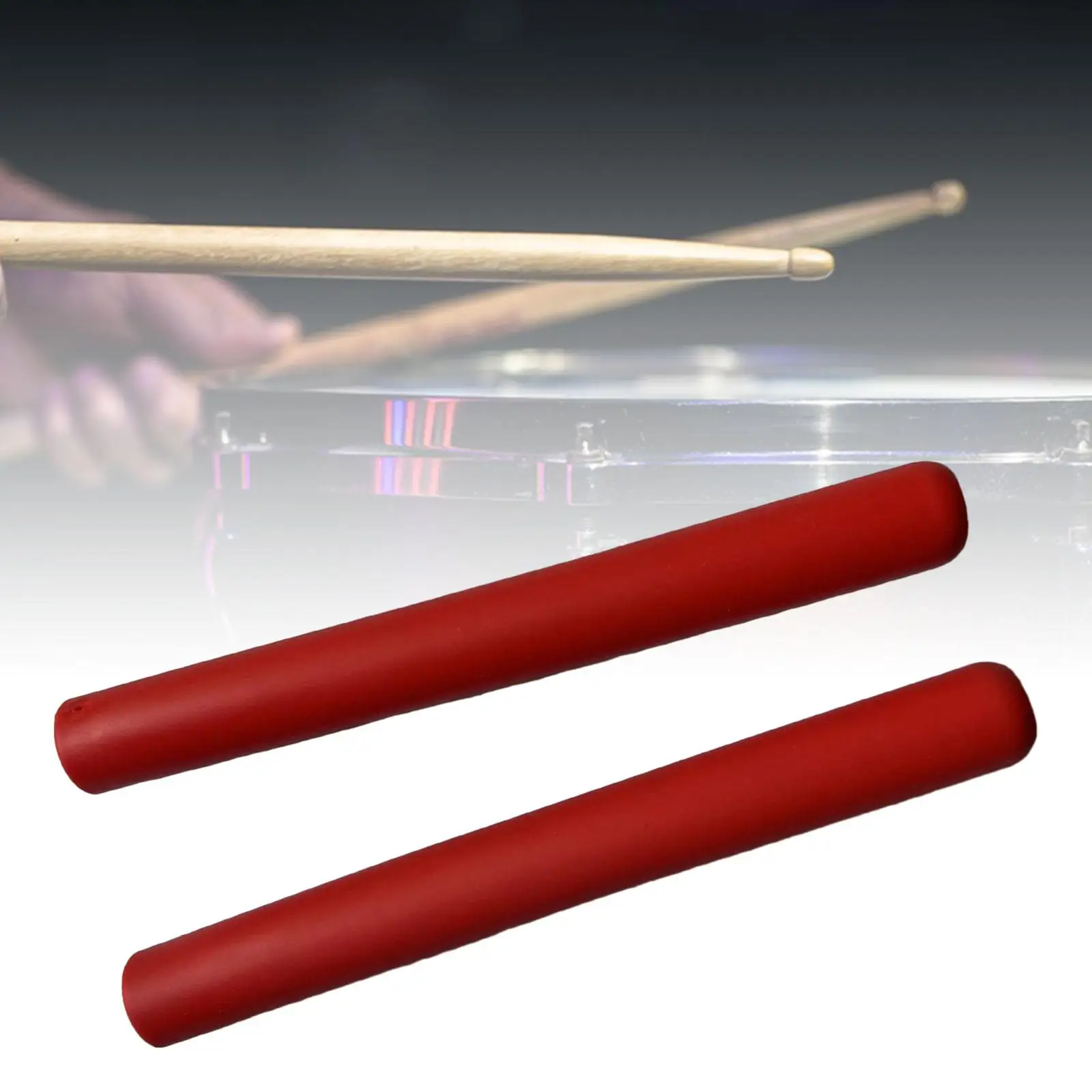 Drumstick Grips Absorb Sweat Drumstick Wrap Heat Shrink Sleeves for Drums Accessories in Percussion Guide