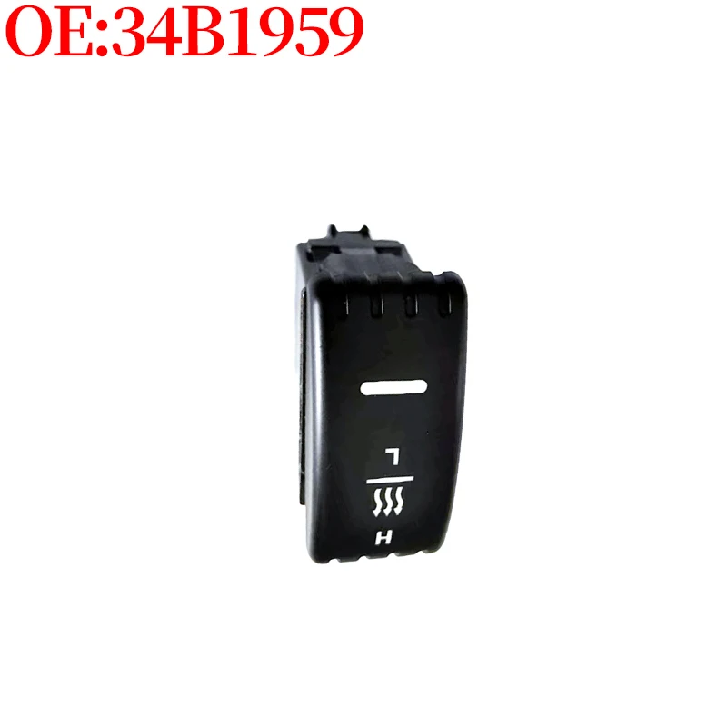 Excavator Accessories Construction Machinery Parts 34B1959 Heater Rocker Button Switch for LiuGong High Quality Brand New