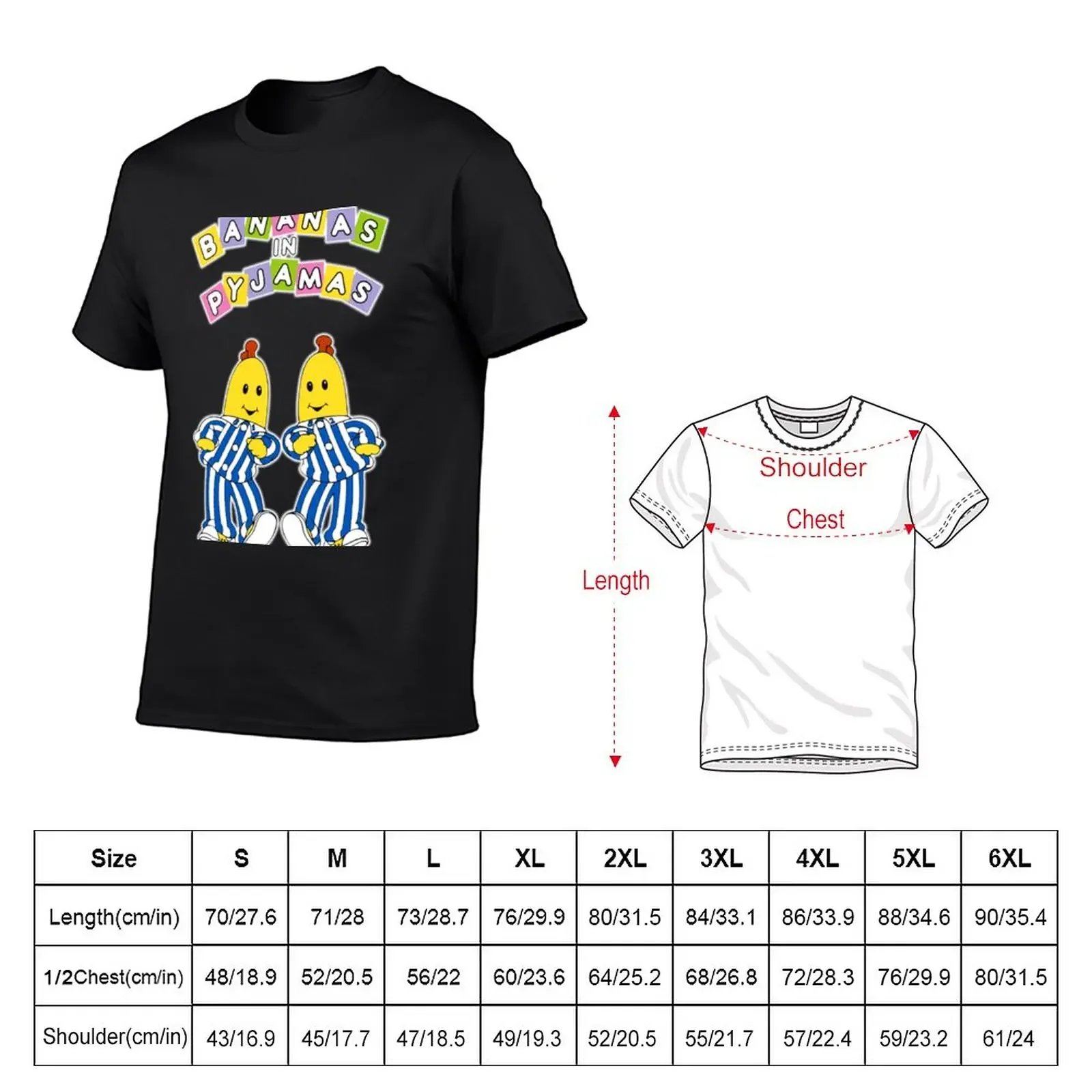 Bananas in pyjamas with sign T-Shirt plus size tops oversized sublime aesthetic clothes heavyweight t shirts for men