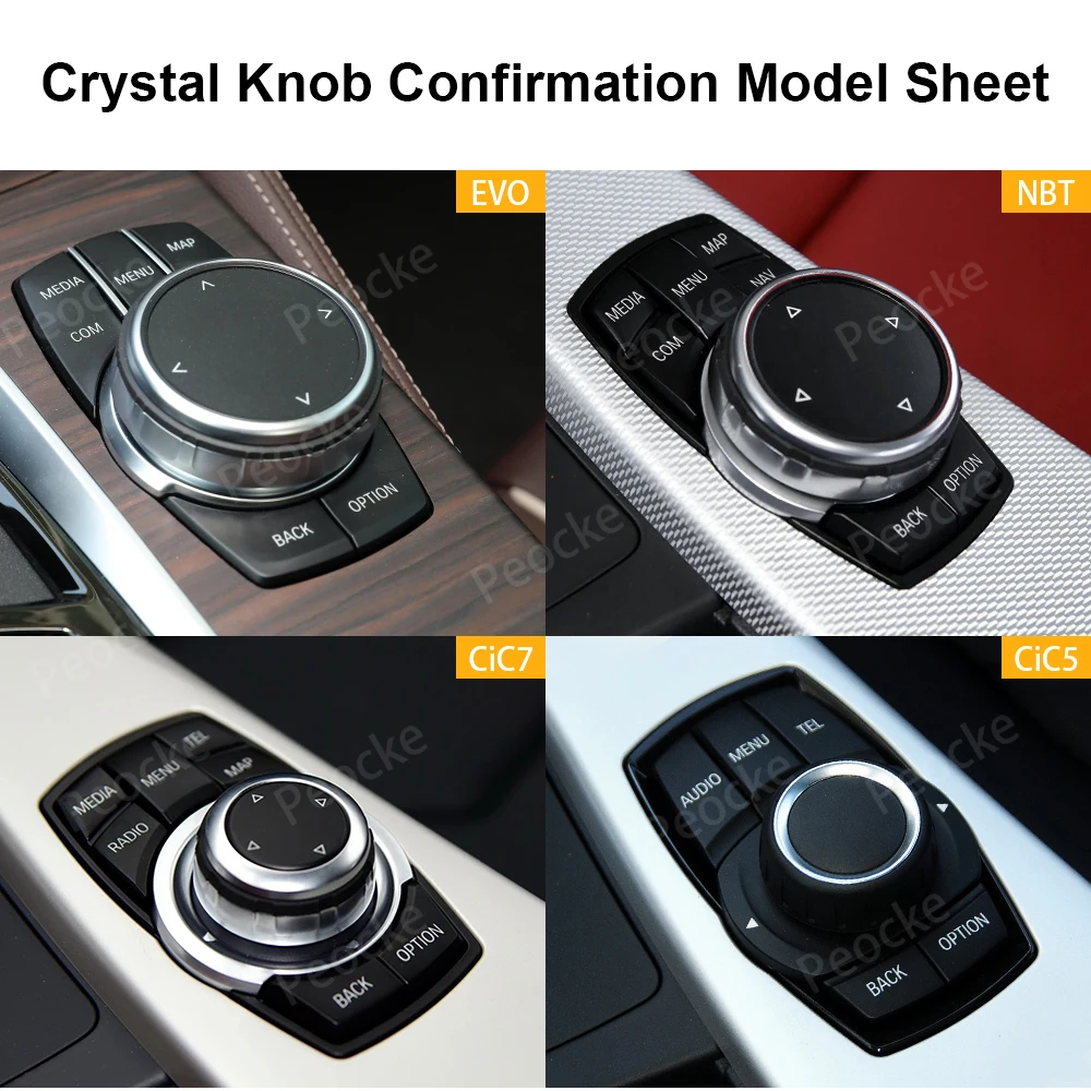 Crystal Gear Shift Knob For BMW F30 F31 F32 F36 F01 i8 F25 F26 F20 F22 F11 F10 Crystal Gearbox Lever Stick Handle Accessories