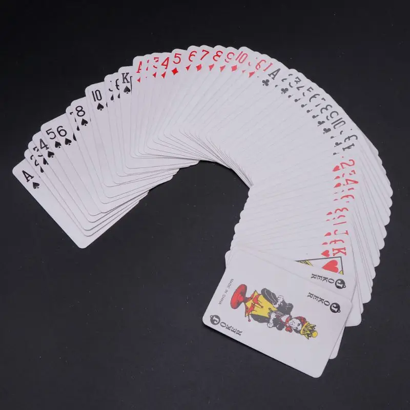 5.8x3.7cm 2.28x1.46in Mini Miniature Games Playing Cards Miniature Home Decors Tricks Card Game