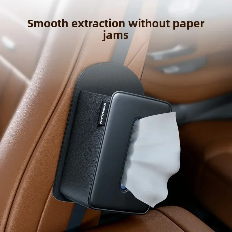 

car seat side hanging tissue box water cup glasses sunglasses sundries storage box organizer
