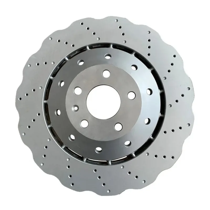 New GENUINE 4M0615301AD 374mm Front Brake Disc For Audi Q7 A7 A8