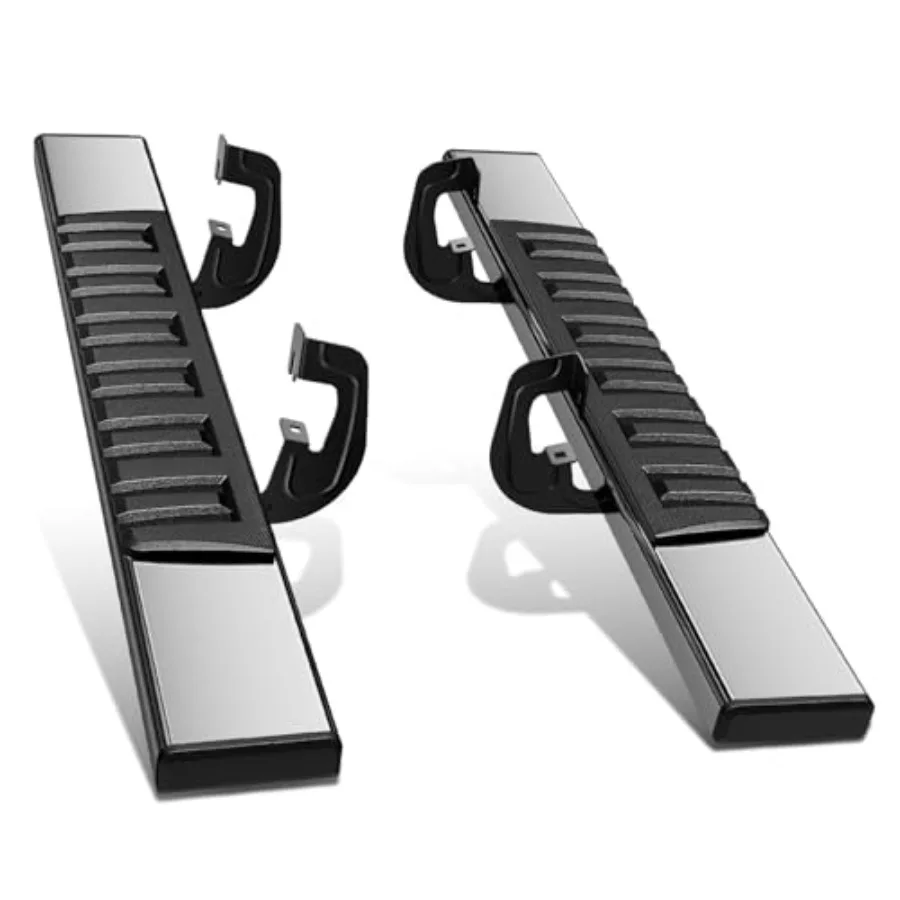 

Широкие плоские подножки (6,75 дюйма) для Chevrolet Silverado 2007-2018, GMC Sierra 1500, Silverado Sierra 2500HD 35 2007-2019