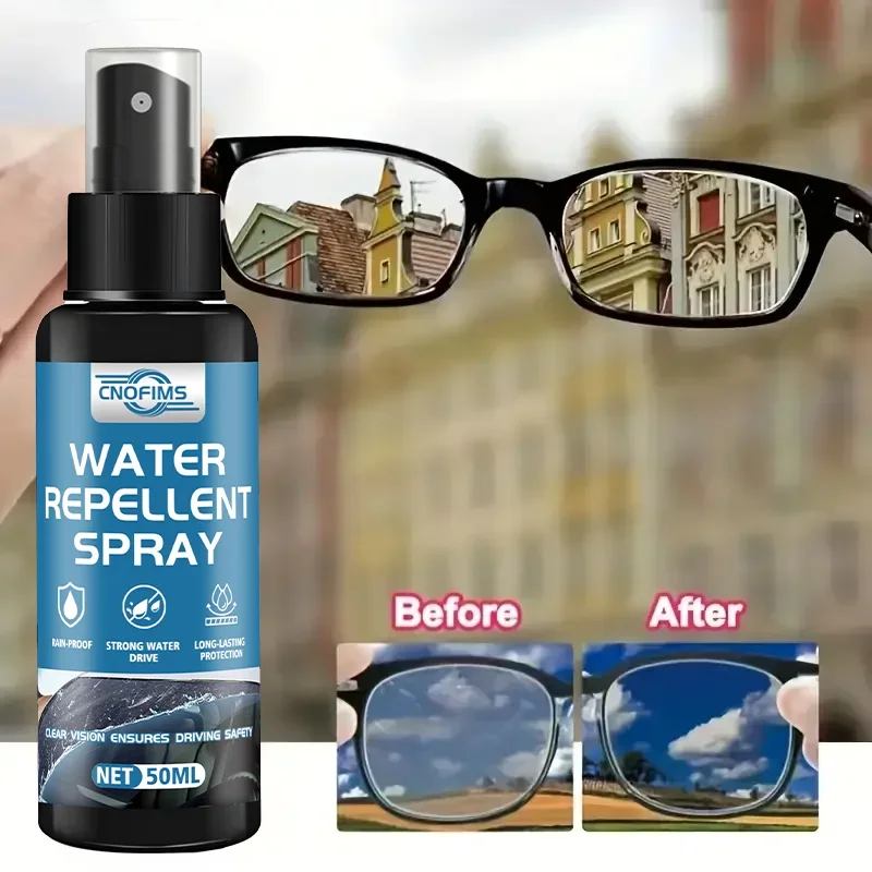 Fasilawei Multi-Use Anti-Fog Spray - Car Window Helmet Mirror Long-Lasting Clear Vision