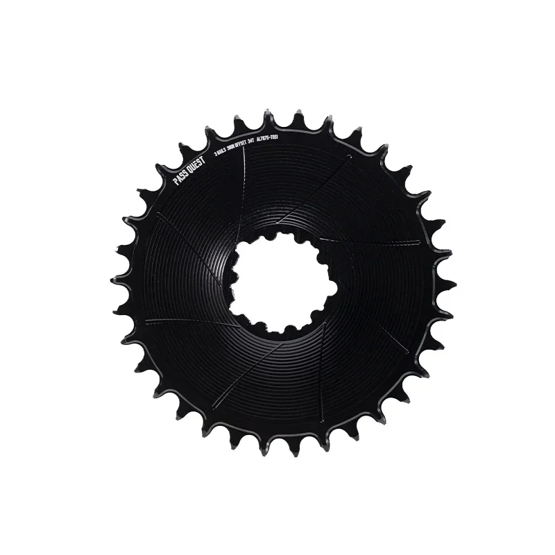 PASS QUEST 28-38T 3mm Offest  Round Narrow Wide Chainring for SRAM BOOST Direct Mount Crank