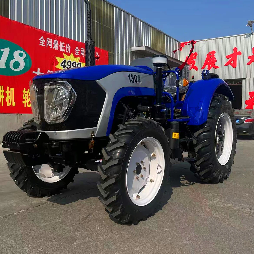 4wd 4x4 50HP~100HP Mini Farm Tractors  Agriculture Farm Machinery Cheap Farm Tractor for Sale