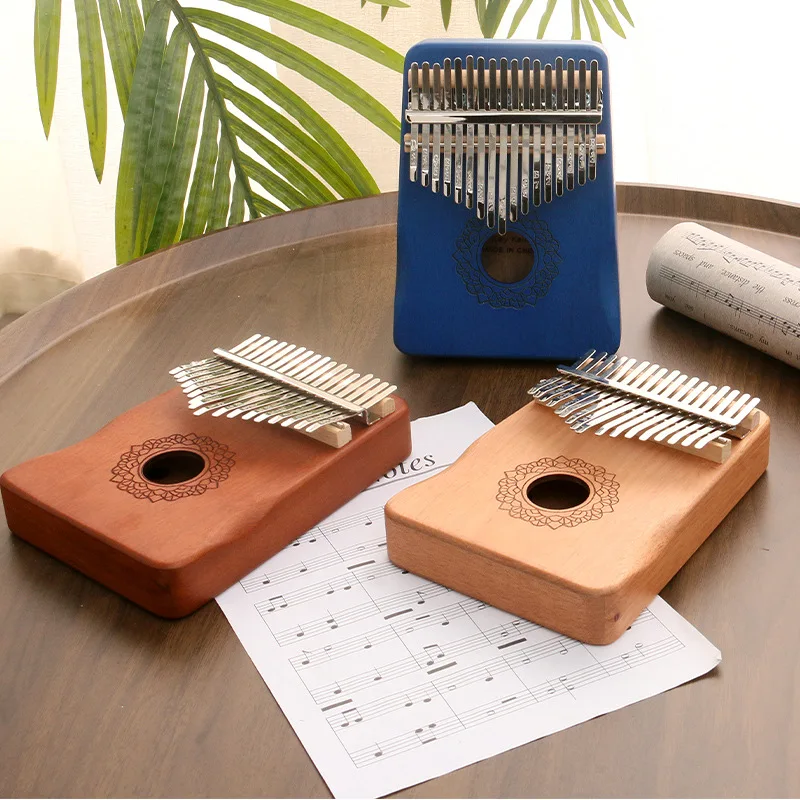 

Portable 17-tone Kalimba Finger Piano Thumb Piano Musical Instrument for Learning And Performance
