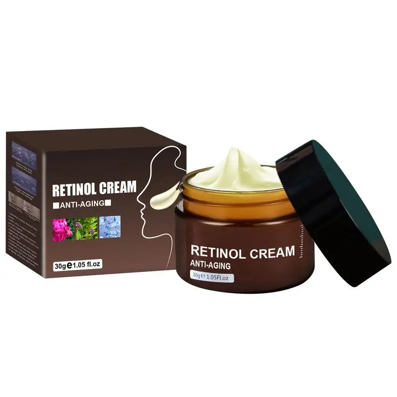 Crème pour le visage au rétinols, sérum pour les yeux, raffermissant, lifting, anti-âge, déformable, lignes fines, 1 pièce, 30g