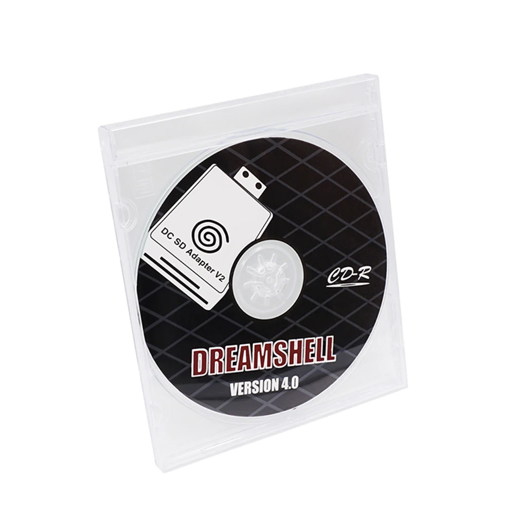 لقارئ بطاقات Sega Dreamcast SD محول بطاقة TF + CD مع محمل DreamShell