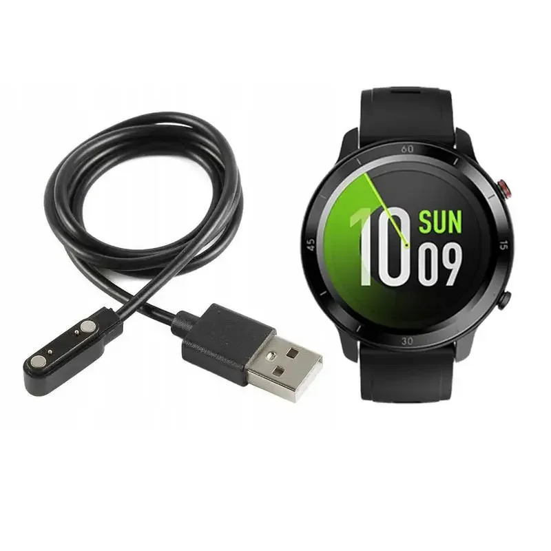 

Replacement Magnetic Smart Watch 100cm USB Charging Cable Compatible For Ticwatch GTX Smartwatch Accessories