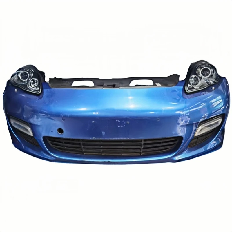 High Quality Used ABS Front Bumper with Fog Light Cut-Outs Excellent Replacement Part for Porsche for Panamera 971 Model