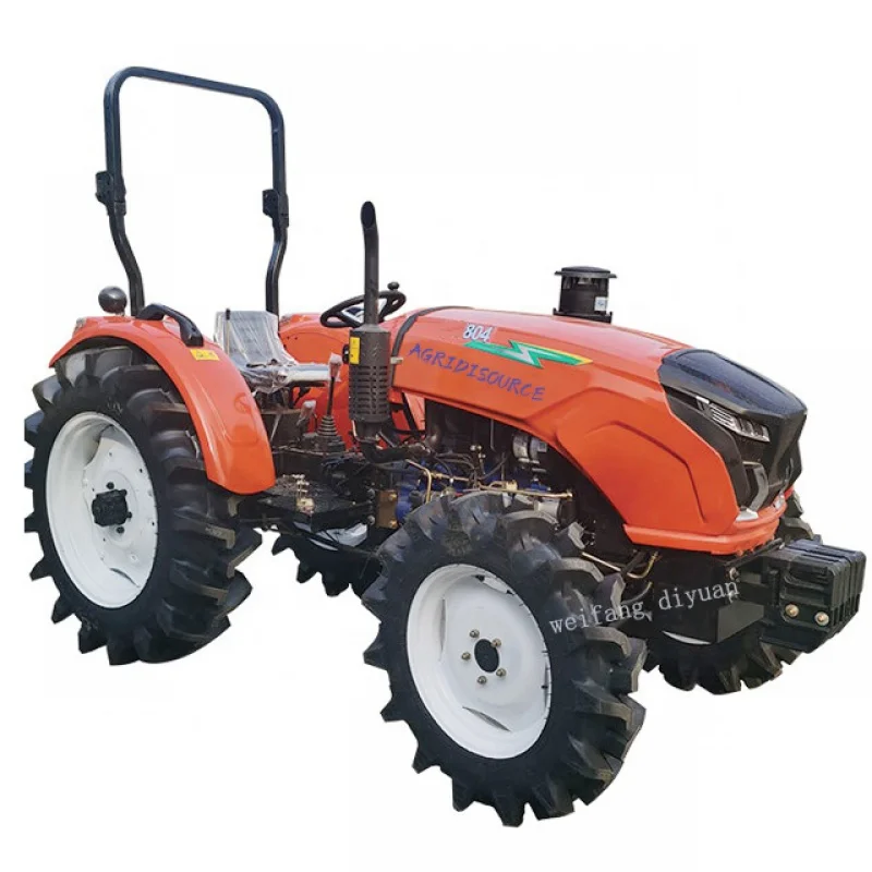 Prezzo economico: DIYUAN Miglior trattore cinese 70HP 4*4 Micro trattore motrici 4WD Farm Tractor Prezzo attrezzature agricole