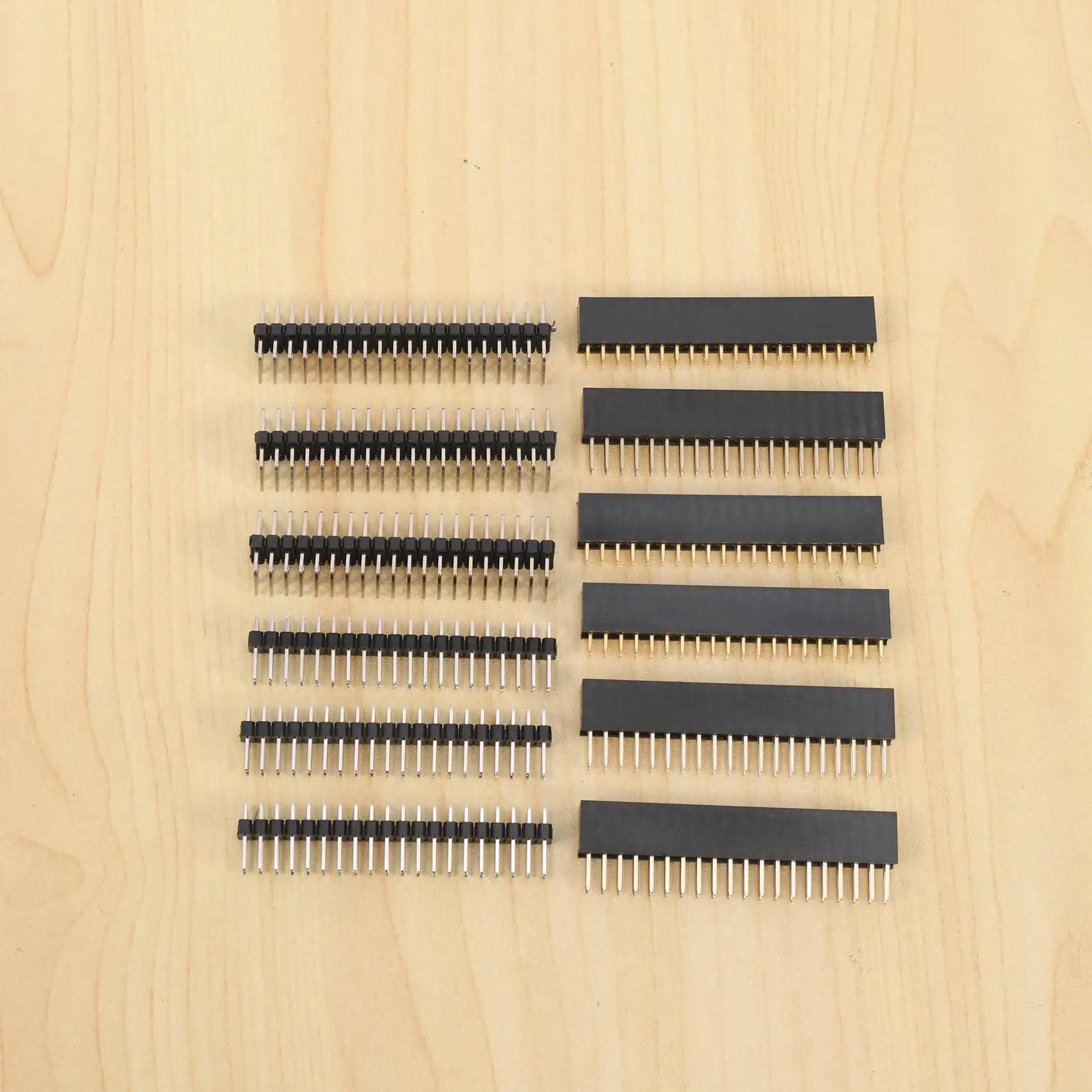 24PCS 40 Pin GPIO Header Kit 20X2 Pins Right Angle GPIO Header Socket for Zero/4B/3B+/3B/3A+