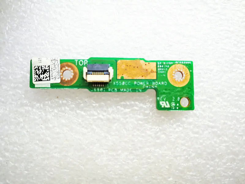 original power switch button board for Asus R510C X550C X550 X550CC X550CA A550C X550V Y581C X550EP X550LC X550LD X550VC X550WE