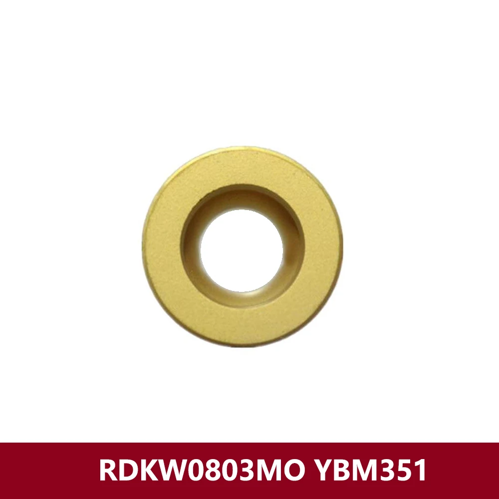 Original RDKW10T3MO YBM351 Milling Cutter RDKW10T3 RDKW 10T3 MO CNC Lathe Holder Machine RDKW10 Turning Tools Carbide Inserts