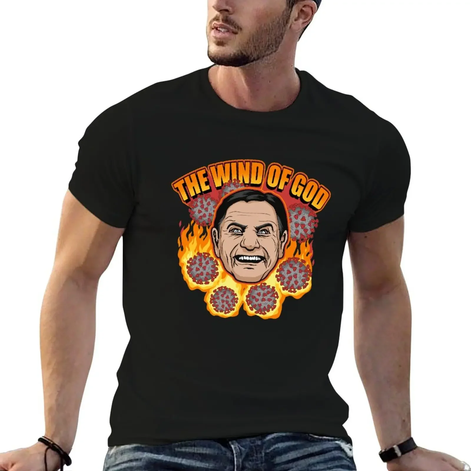 The Wind Of God Preacher WTFBrahh T-Shirt man t shirt anime man clothes mens designer t shirt