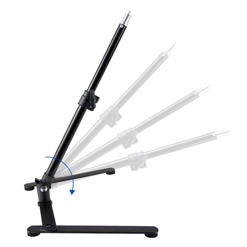 Multi-Angle Desktop Foldable Overhead Tripod for Smartphone Bracket Arm With Phone Holder Photography Table Stand Live Photo