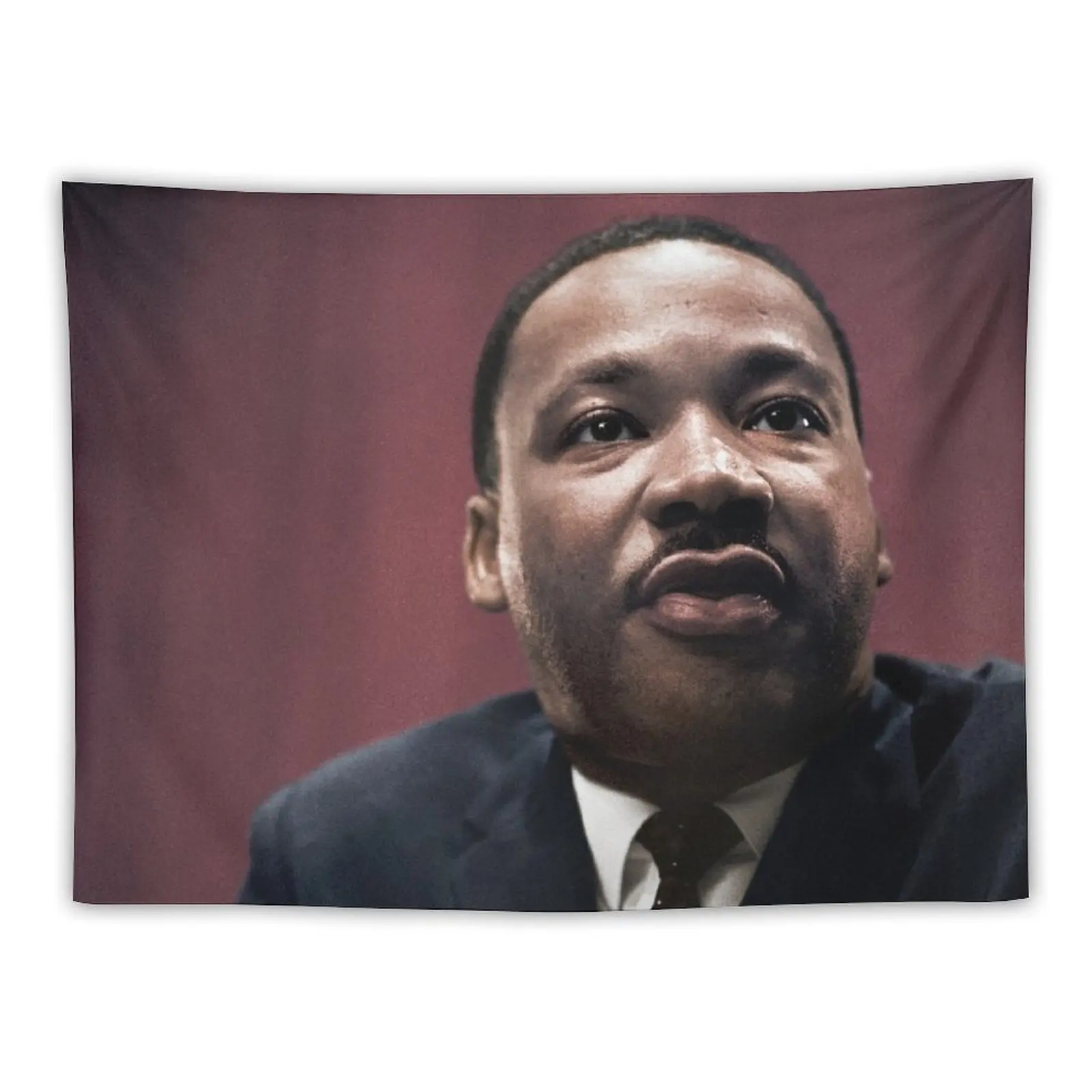 

Martin Luther King Jr., 1964 colorized Tapestry Christmas Decoration Decorative Wall Mural Room Decoration Aesthetic Tapestry