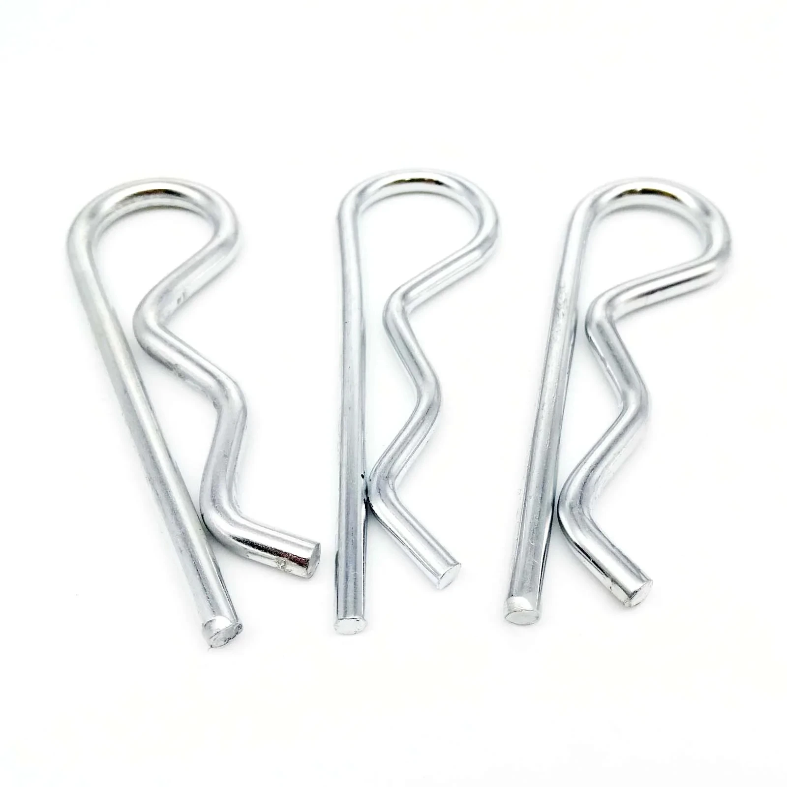 M1 M1.2 M1.6 M1.8 M2 M2.5 M3 M4 M5 M6 M7 Steel R Type Spring Cotter Pin Wave Shape Split Clip Clamp Hair Tractor Pin For Car