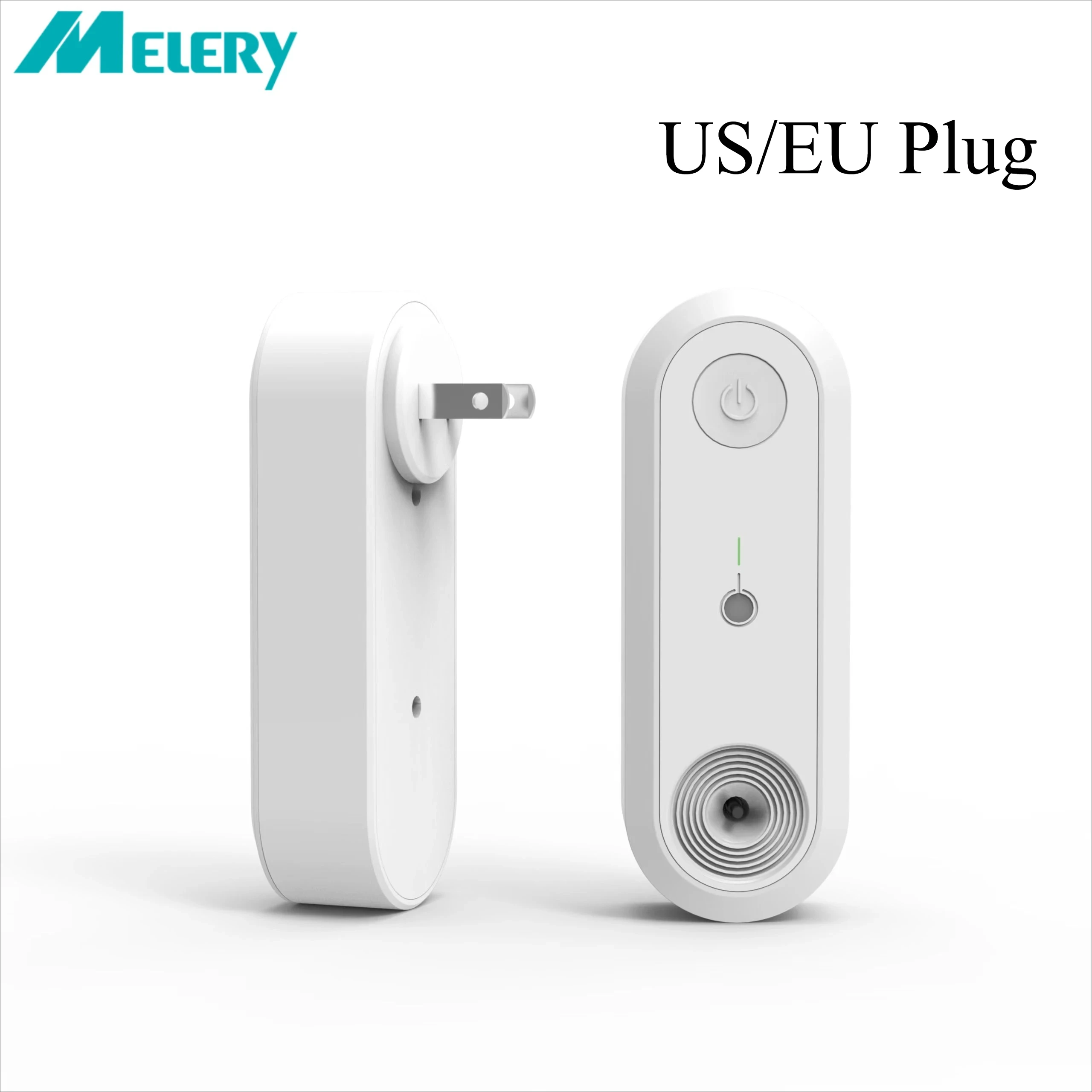 

Melery Air Purifier Night Light with Clean Function 1.5W 2700K Lighting Home Bedroom Office Kitchen Portable Ion Purification