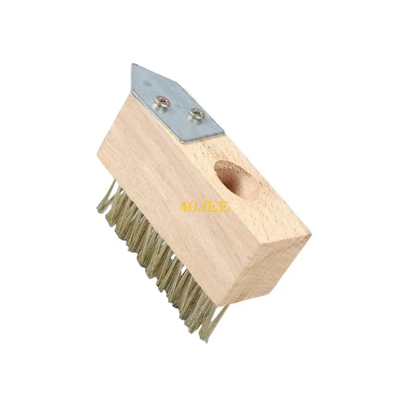 

40JE Adjustable Garden Weeding Brush Manual Wire Brush Tool for Decks Terraces Sidewalks Cleaning Garden Professional