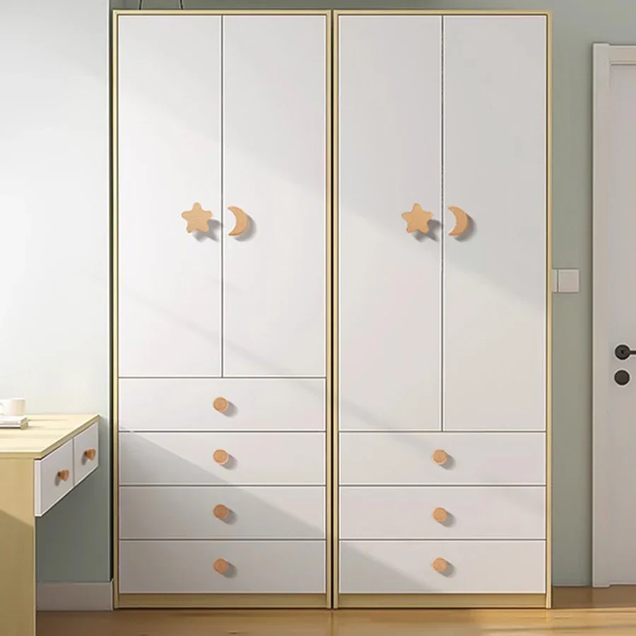 Holzgriff Knopf Cartoon Tierform Schrank Kleider schrank Schrank Schublade Tür Massivholz Griffe Knöpfe für Kinder möbel