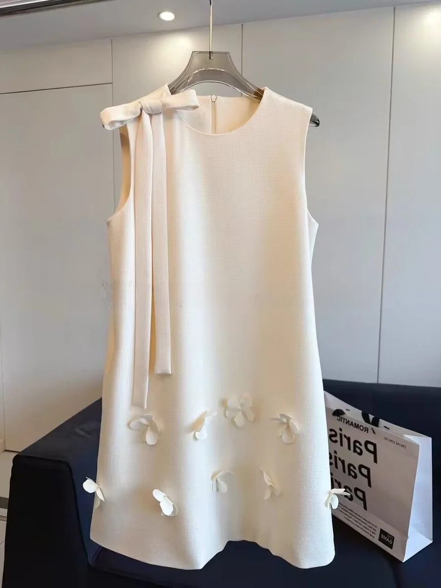 

Летний цветочный жилет больших размеров и короткая юбка А-силуэта для женщин: повседневный, в корейском стиле, удобный, легкий