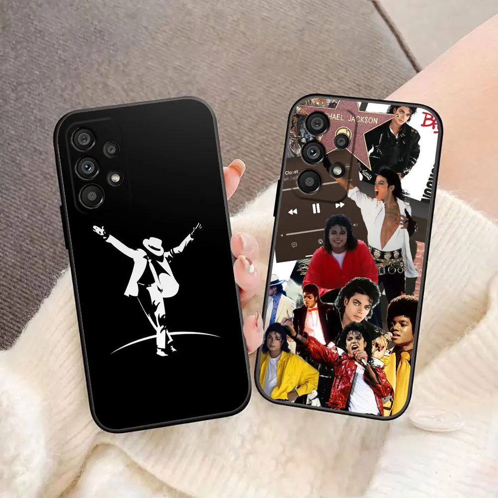 MJ M-Michael J-Jackson Phone Case For Samsung A73 A72 A71 A57 A56
