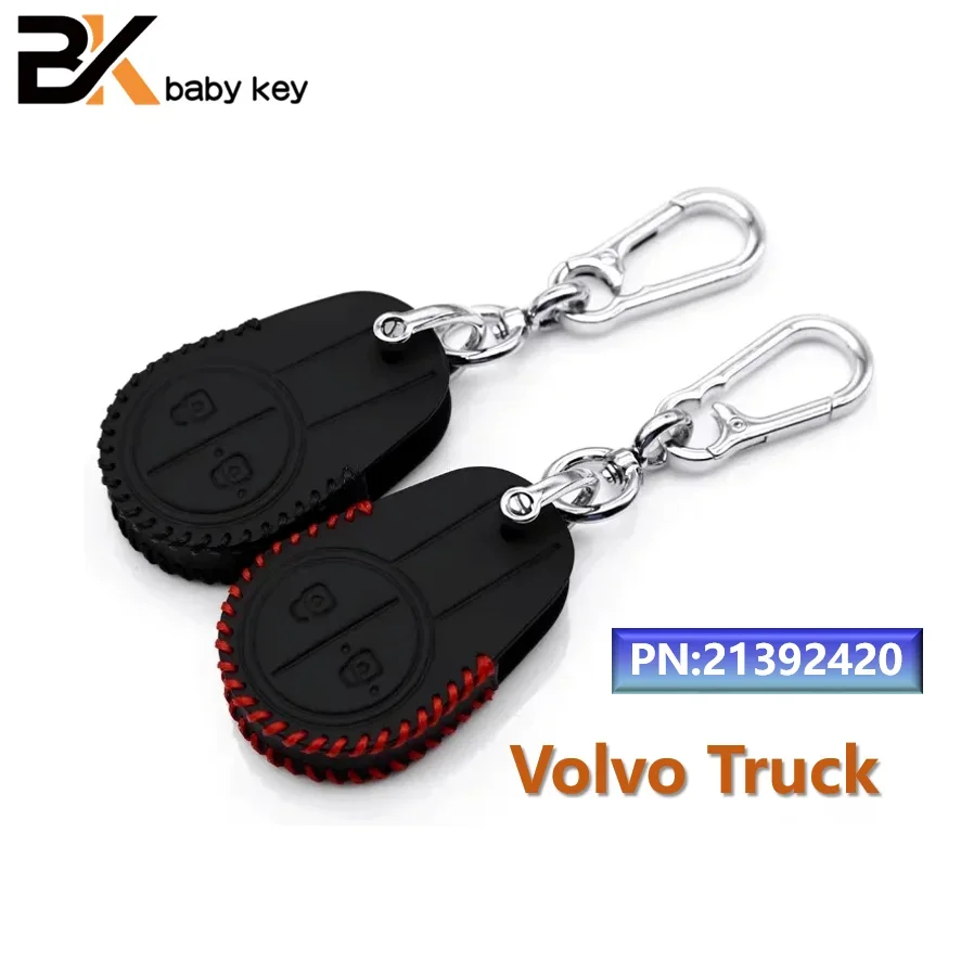 

BB Key Shell Case Housing for Volvo Truck 630 780 880 Evro 5 Euro 5 VNL VNM FM FH VN FL 2 Buttons PN:21392420 Remote Car Key