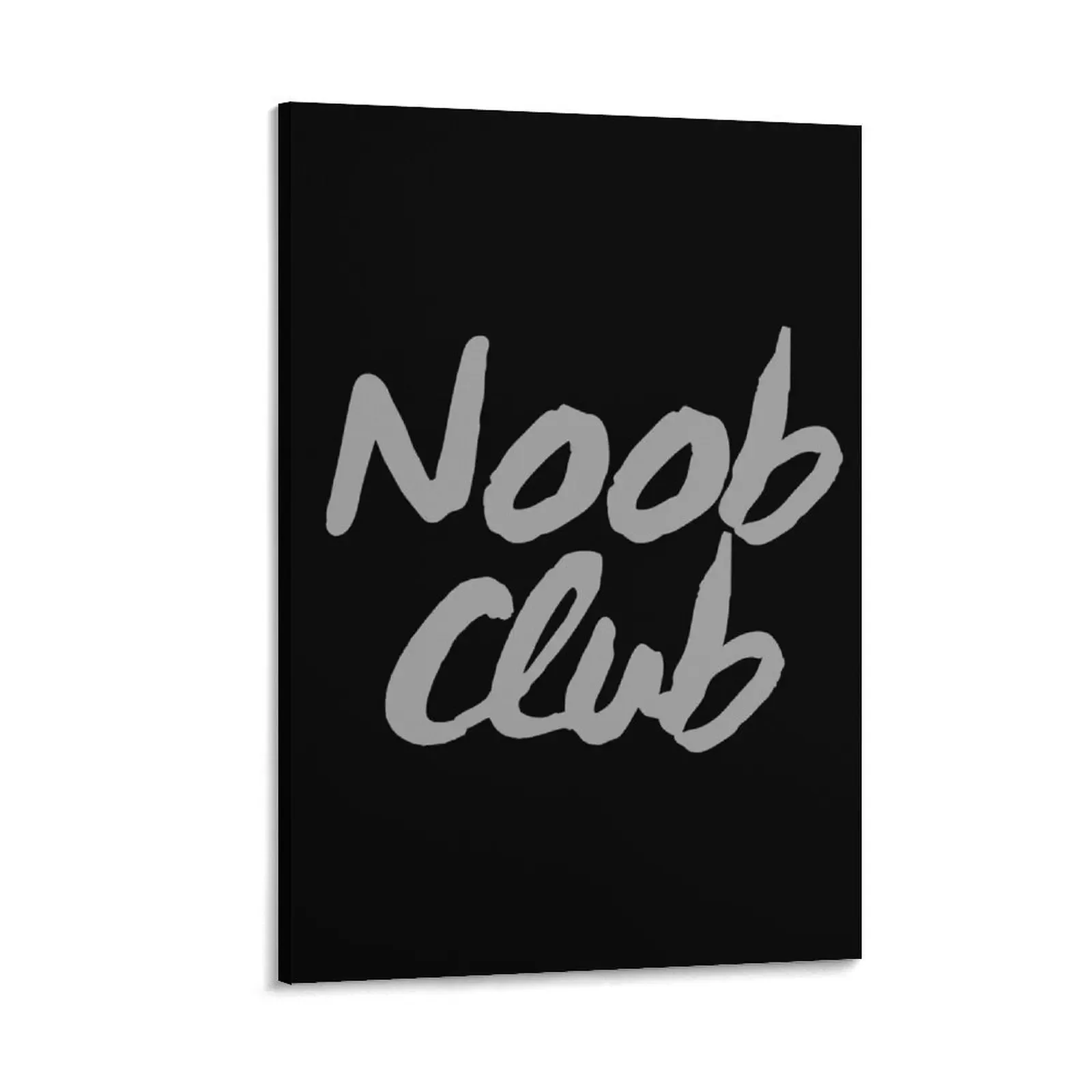 

Vintage Noob Club Typography Canvas Painting decorative frames wall room house decoration paintings wall decor