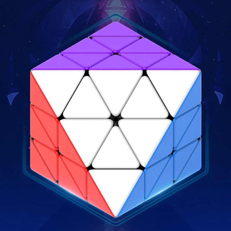 لعبة مكعب السرعة المغناطيسية الإبداعية Octahedron 3x3 لتعزيز التفكير المكاني دروبشيب