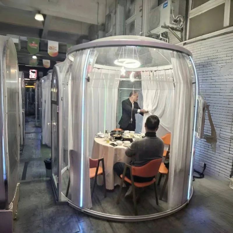 Star Room Bubble House Restaurant Scenic Spot Customized Transparent Balcony Terrace Ideal for Heat Insulation