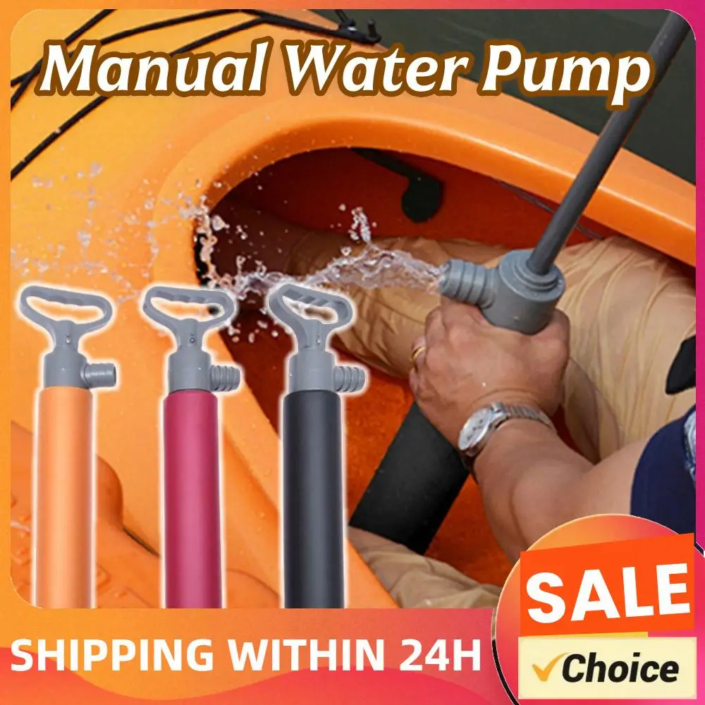 

Portable Kayak Water Suction Pump Manual Bilge Suction Pump Outdoor Survival Tool Kayak Hand Pump For Kayak Canoe