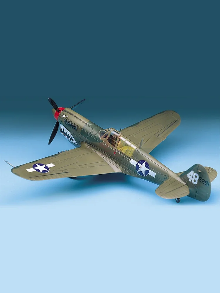 Academy-kit de avión ensamblado 12465 P-40M/N Warhawk fighter 1/72