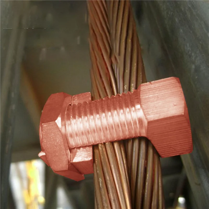 AB51 20Pcs Split Bolt Connector, Grounding Split Bolt Connector Split Bolt Connector For Complete Earth On Bare Wires TJ-25