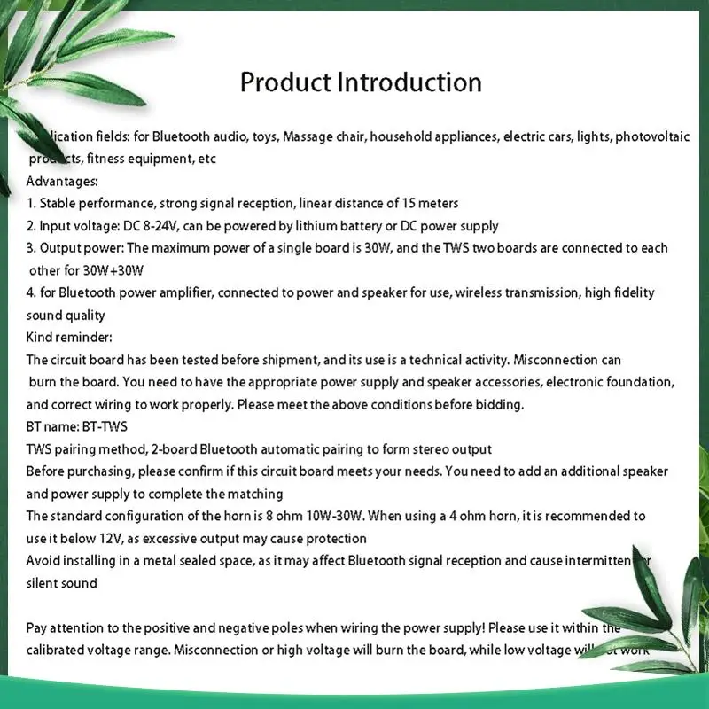 (New) 30W Bluetooth…