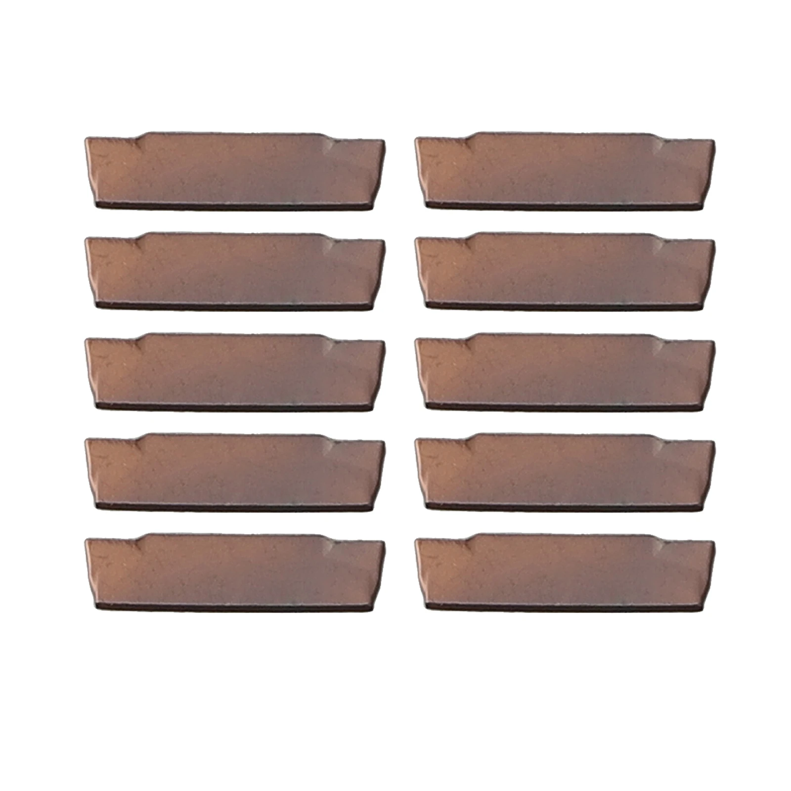 

10 MGMN200 Carbide Inserts Lathe Tools Set for Grooving and Parting with Stability for High Hardness and Cast Iron