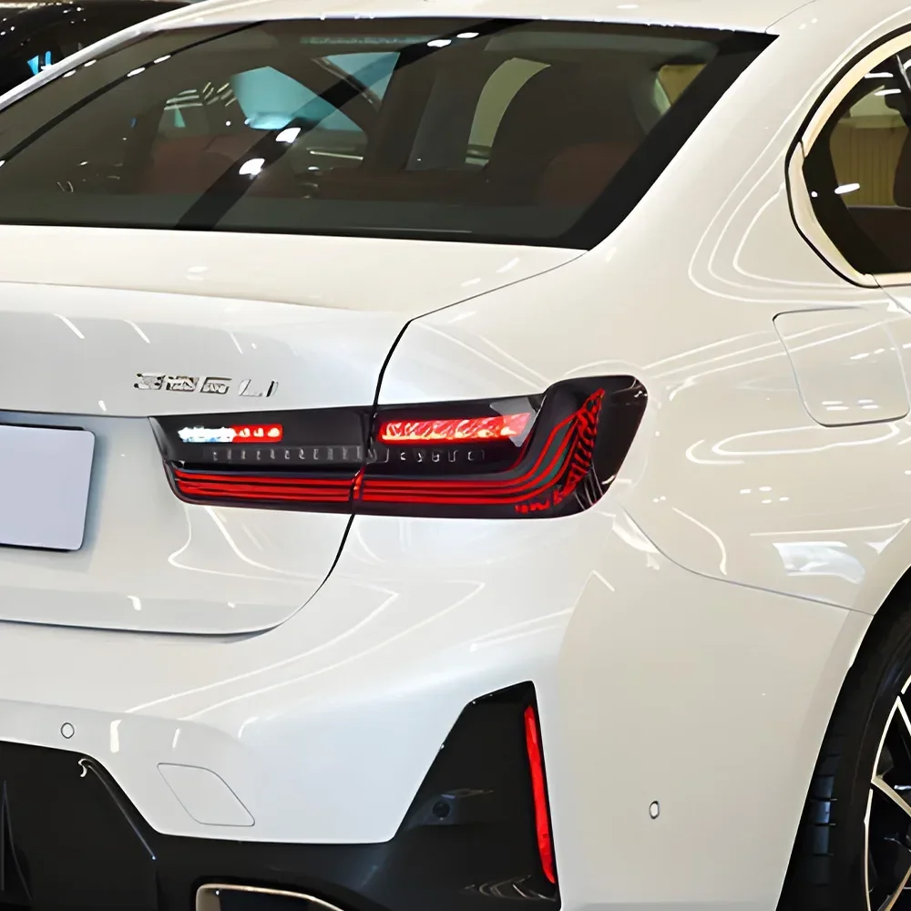 

Автомобильные задние фонари в сборе для BMW 3 серии G20 G28 320i 325i 330i 2020-2024, обновление CSL, светодиодный динамический мигающий задний фонарь, аксессуары