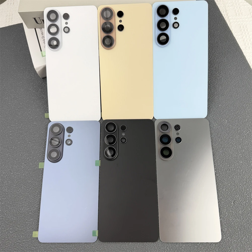 Back Glass Cover For SAMSUNG S26 Ultra SM-S948B Battery Case Rear Door Housing Lid Panel Shell Repair Parts +Camera Lens &Glue